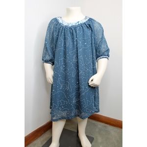 Toddler Girls Blue Dress